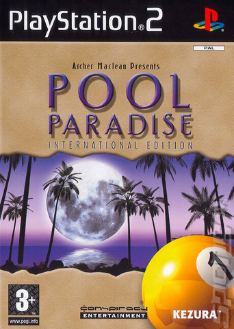 Archer Maclean Presents Pool Paradise: International Edition - PS2 Cover & Box Art
