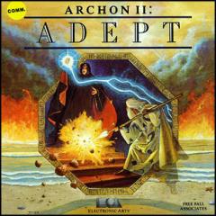 Archon 2: Adept - C64 Cover & Box Art