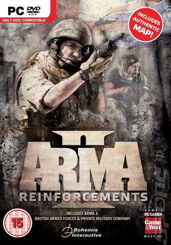 ARMA II: Reinforcements - PC Cover & Box Art