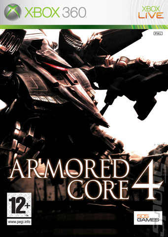 Armored Core 4 - Xbox 360 Cover & Box Art