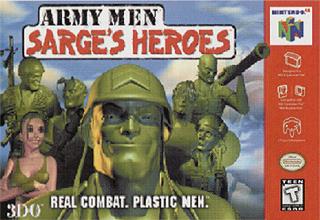 Army Men: Sarge's Heroes - N64 Cover & Box Art