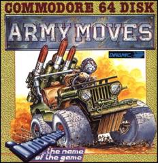 Army Moves - C64 Cover & Box Art