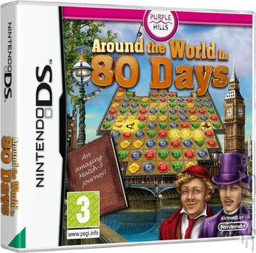 Around the World In 80 Days - DS/DSi Cover & Box Art