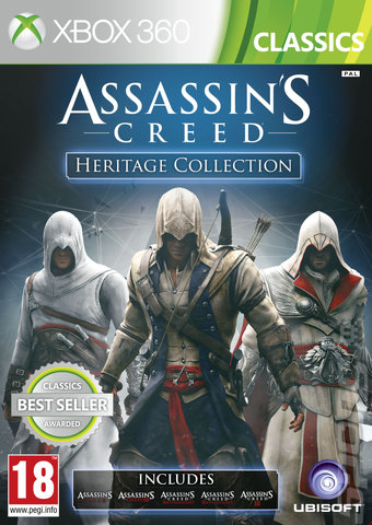 Assassin's Creed: Heritage Collection - Xbox 360 Cover & Box Art