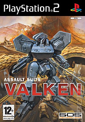 Assault Suits Valken - PS2 Cover & Box Art