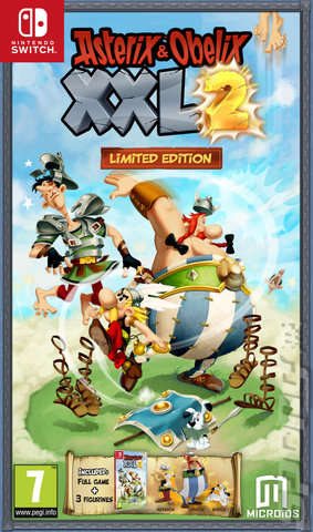 Asterix & Obelix XXL2 - Switch Cover & Box Art