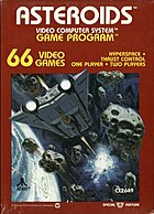 Asteroids - Atari 2600/VCS Cover & Box Art