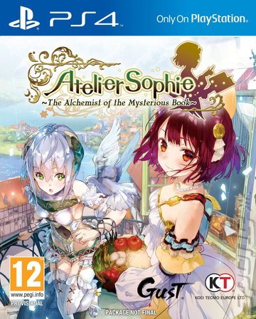 Atelier Sophie: The Alchemist of the Mysterious Book - PS4 Cover & Box Art