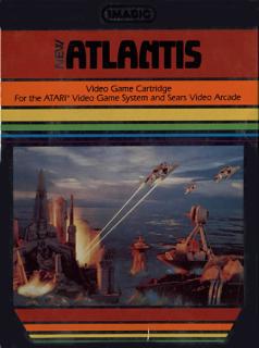 Atlantis - Atari 2600/VCS Cover & Box Art