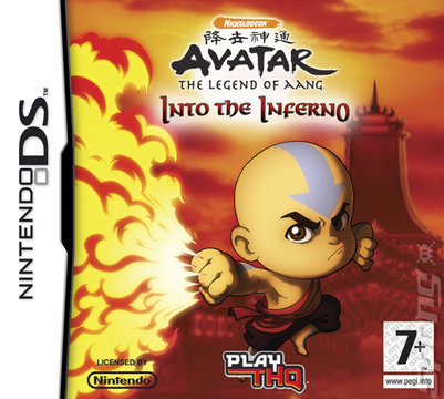 Avatar: The Legend of Aang - Into the Inferno - DS/DSi Cover & Box Art