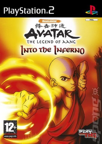 Avatar: The Legend of Aang - Into the Inferno - PS2 Cover & Box Art