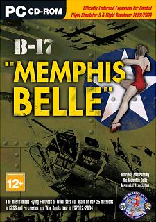 B-17 Memphis Belle - PC Cover & Box Art