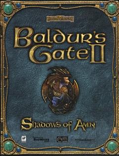 Baldur's Gate II: Shadows of Amn - Power Mac Cover & Box Art