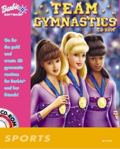 Barbie Team Gymnastics - PC Cover & Box Art
