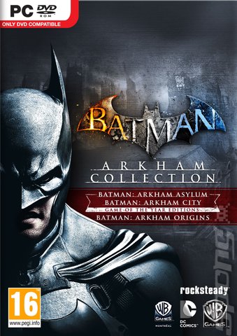 Batman: Arkham Collection - PC Cover & Box Art