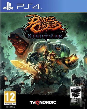 Battle Chasers: Nightwar - PS4 Cover & Box Art