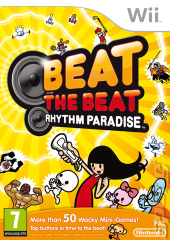 Beat the Beat: Rhythm Paradise - Wii Cover & Box Art