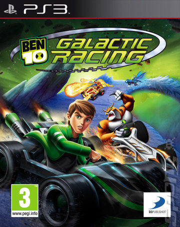 Ben 10 Galactic Racing - PS3 Cover & Box Art