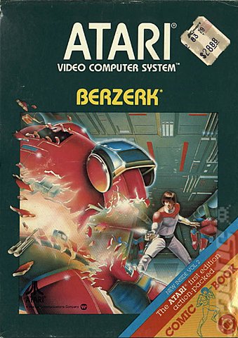 Berzerk - Atari 2600/VCS Cover & Box Art