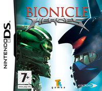 Bionicle Heroes - DS/DSi Cover & Box Art