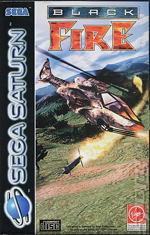 Black Fire - Saturn Cover & Box Art