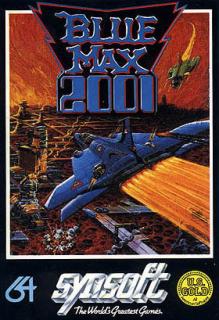 Blue Max 2001 - C64 Cover & Box Art