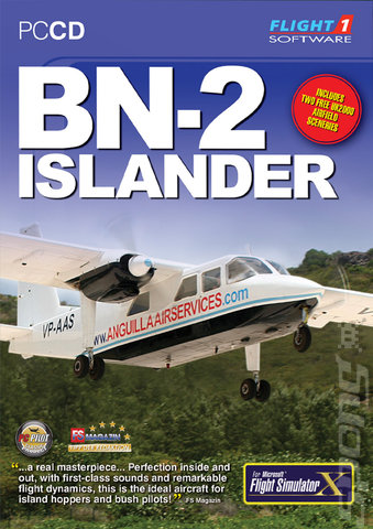 BN-2 Islander - PC Cover & Box Art
