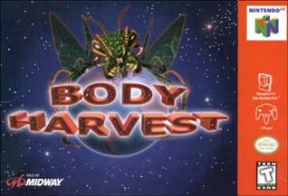 Body Harvest - N64 Cover & Box Art