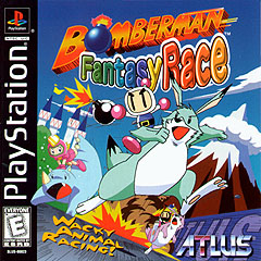 Bomberman Fantasy Race - PlayStation Cover & Box Art