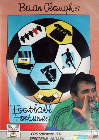 Brain Clough's Football Fortunes - Spectrum 48K Cover & Box Art