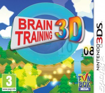 Brain Training 3D - 3DS/2DS Cover & Box Art