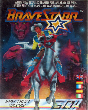 Brave Starr - Spectrum 48K Cover & Box Art