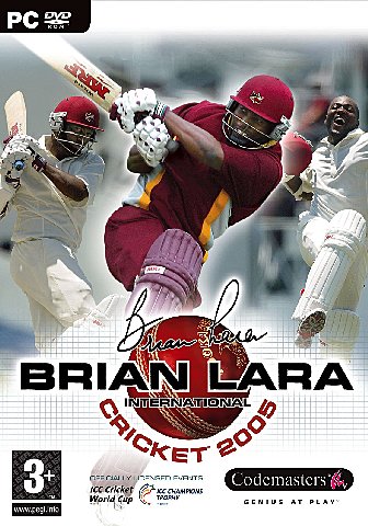Brian Lara International Cricket 2005 - PC Cover & Box Art