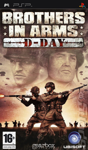 Brothers in Arms: D-Day - PSP Cover & Box Art