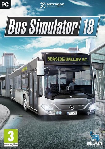 Bus Simulator 18 - PC Cover & Box Art