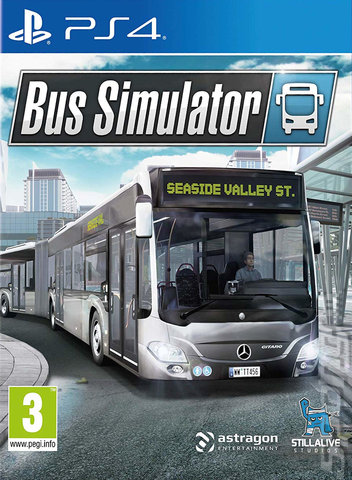 Bus Simulator 18 - PS4 Cover & Box Art
