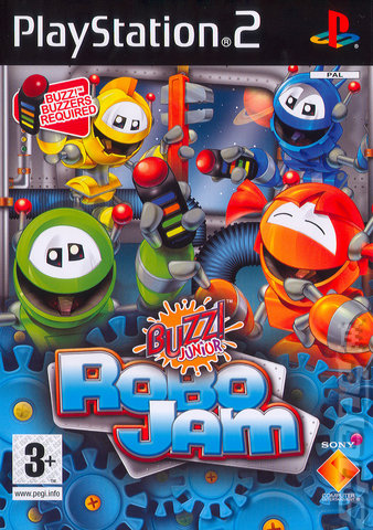 Buzz! Junior: RoboJam - PS2 Cover & Box Art