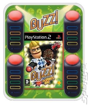 Buzz! The Sports Quiz - PS2 Cover & Box Art