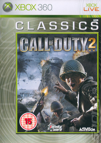 Call of Duty 2 - Xbox 360 Cover & Box Art