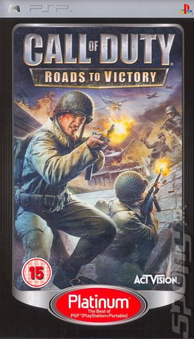 Call of Duty: Roads to Victory - PSP Cover & Box Art