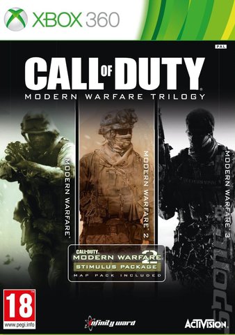 Call of Duty: Modern Warfare Trilogy - Xbox 360 Cover & Box Art