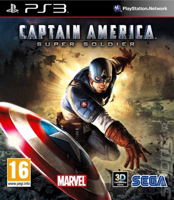 Captain America: Super Soldier - PS3 Cover & Box Art