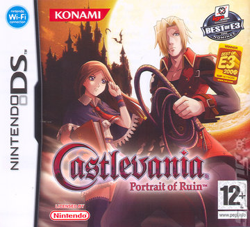 Castlevania: Portrait of Ruin - DS/DSi Cover & Box Art