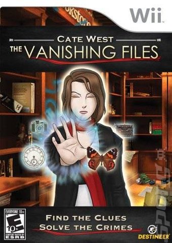 Cate West: The Vanishing Files - Wii Cover & Box Art