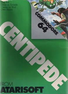 Centipede - C64 Cover & Box Art