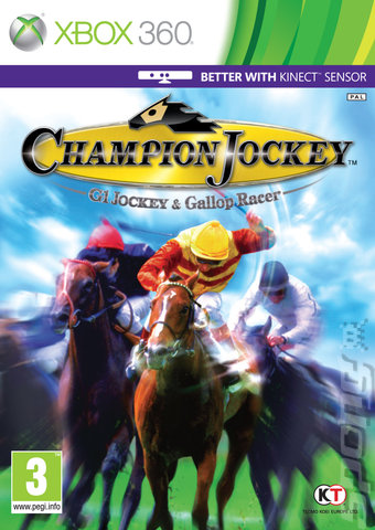 Champion Jockey: G1 Jockey & Gallop Racer - Xbox 360 Cover & Box Art