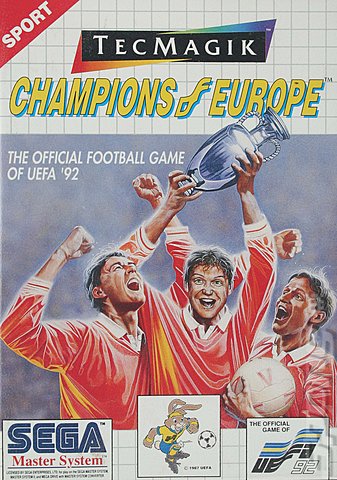 Champions of Europe - Sega Master System Cover & Box Art