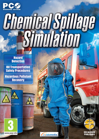 Chemical Spillage Simulation - PC Cover & Box Art