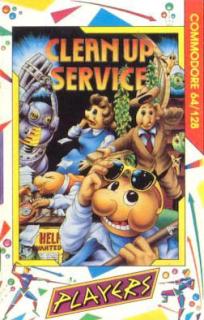 Cleanup Service - C64 Cover & Box Art