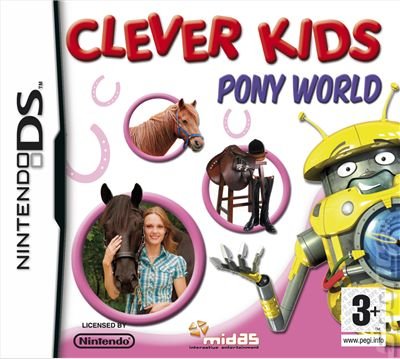 Clever Kids: Pony World - DS/DSi Cover & Box Art